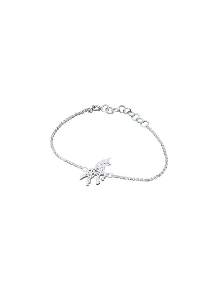 Unicorn Silver Bracelet