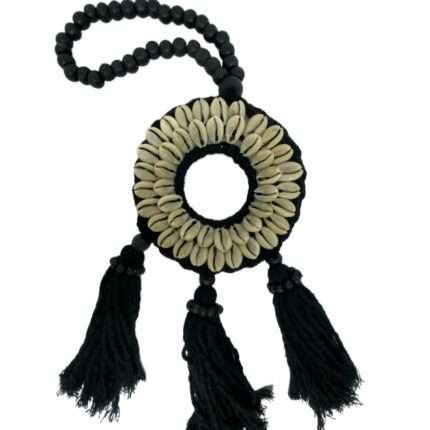 Black Tassel Door Hanger Boho