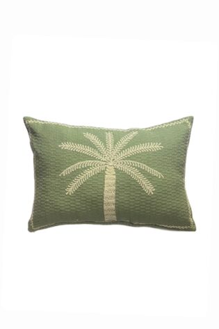 35cm x 50cm Single Large Green Palm Tree Pillow Case