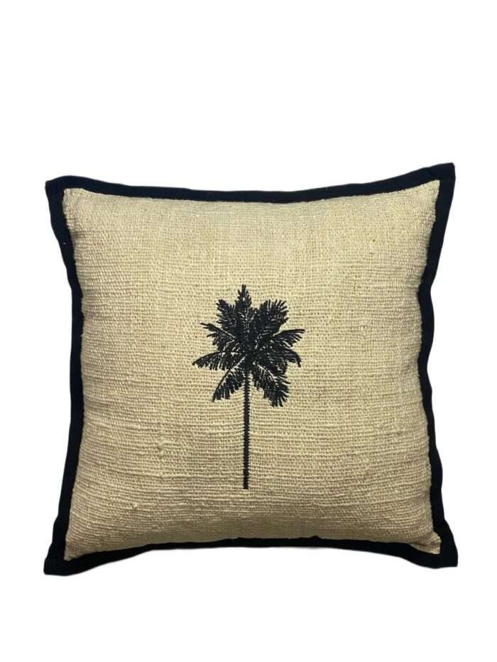 45cm x 45cm Single Palm Tree Pillow Cover