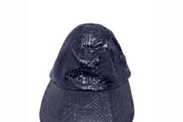 Black Python Cap