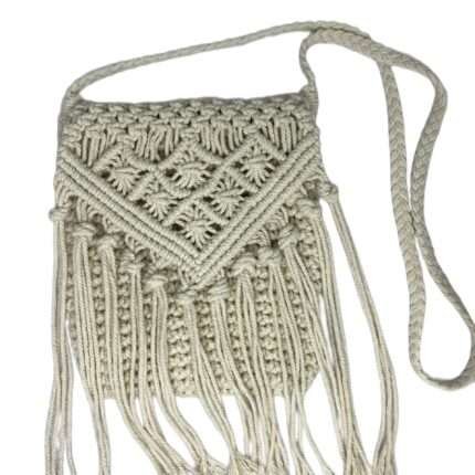 Sling Bag Square Macrame