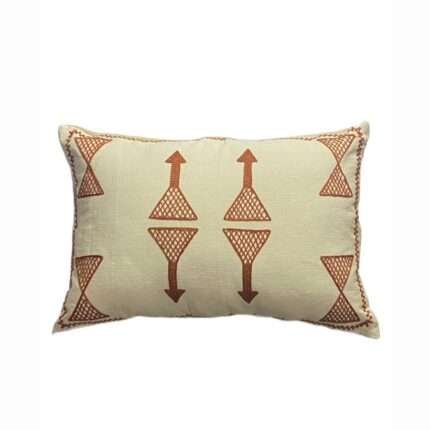 35cm x 50cm Four Arrow Cream Pillow Cover