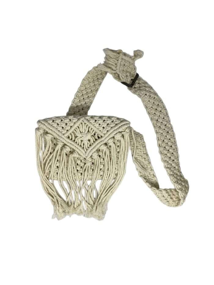 Waist Bag Mini Square Macrame