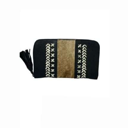 Boho Leather Long Wallet