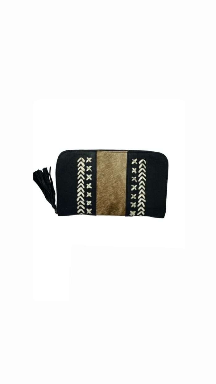 Boho Leather Long Wallet