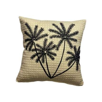 45cm x 45cm Four Times Palm Tree Pillow Cover