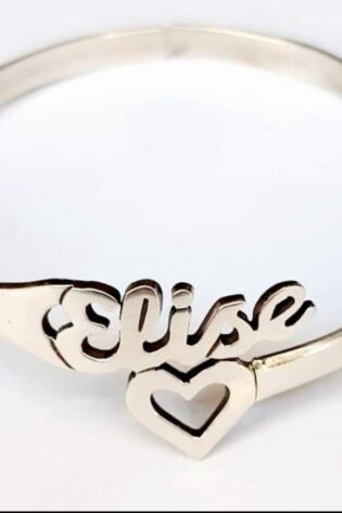 Personalised Custom Made Bangle (Your name) 925 Silver