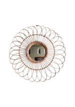 Spiral Rattan Mirror