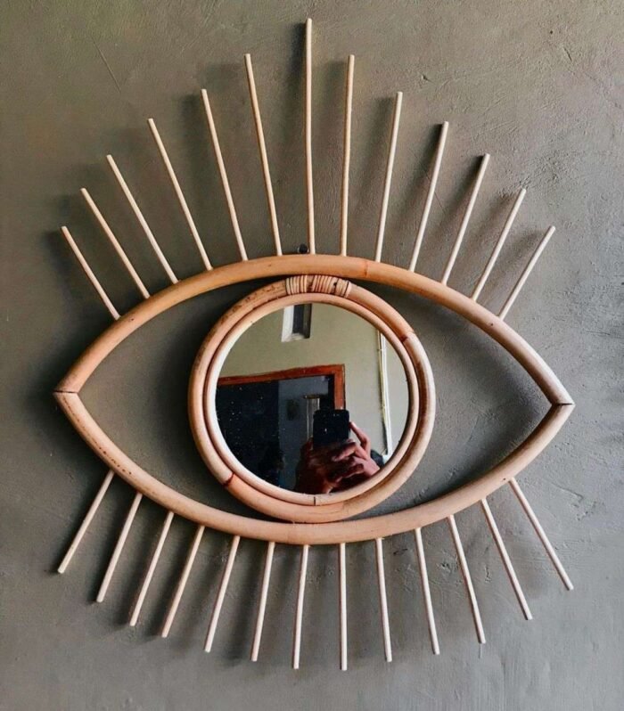 This hand-made mirror from Bali is made from high-quality materials, including rattan, and is both beautiful and durable. The mirror is affordable and can be purchased in bulk or customized to fit specific needs and preferences. It is a unique and natural addition to any home and will be treasured for years to come.