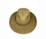 Cream Cowboy Hat With Belt