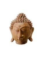 Small Buddha Head Balinesse Wooden Statue