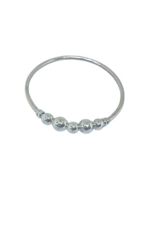 Round Beads Silver Bracelet 925 Sterling Sliver