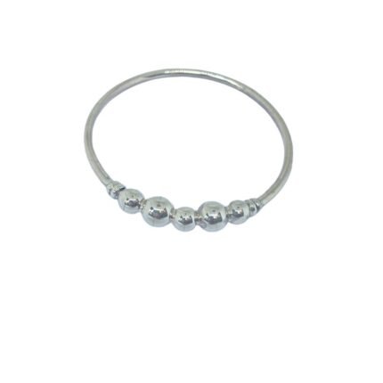 Round Beads Silver Bracelet 925 Sterling Sliver