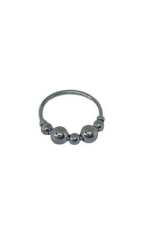 Beads Ring 925 Sterling Sliver