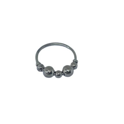 Beads Ring 925 Sterling Sliver