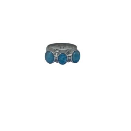 Koki Eye Turquoise Ring 925 Sterling Sliver