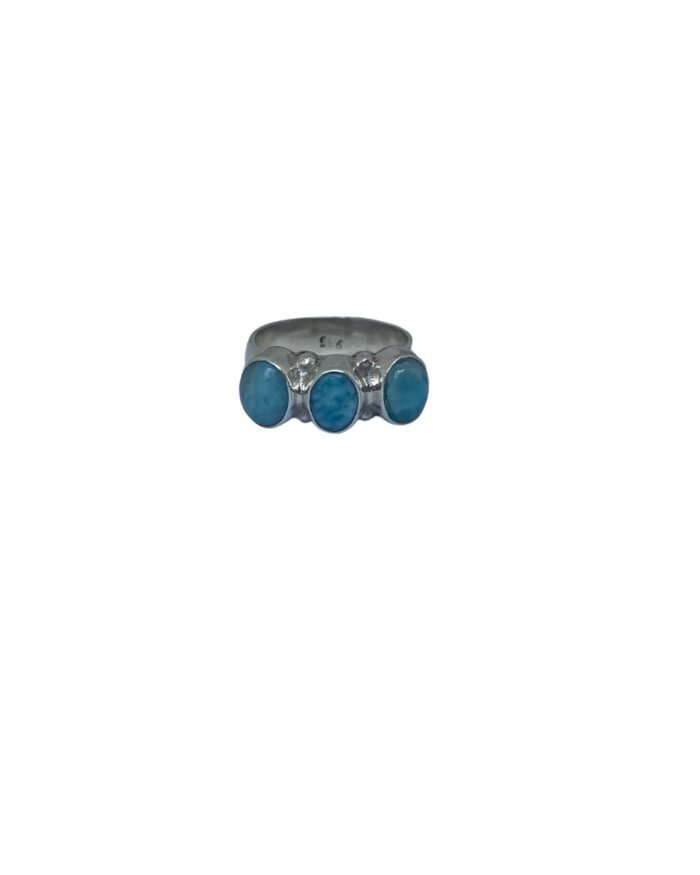 Koki Eye Turquoise Ring 925 Sterling Sliver