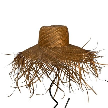 Simple Brown Bali Natural Hat