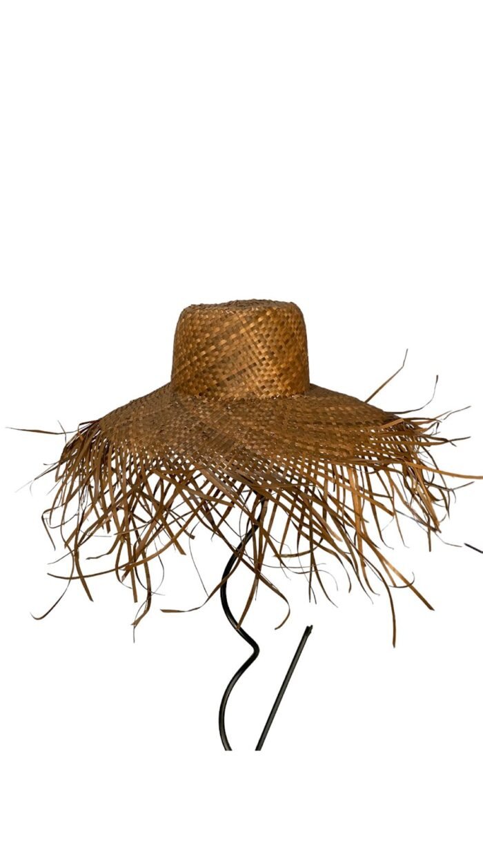 Simple Brown Bali Natural Hat