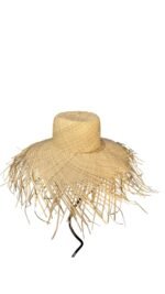 Simple White Bali Natural Hat