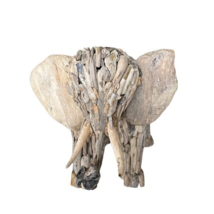 Elphant Drift Wood Home Decoration