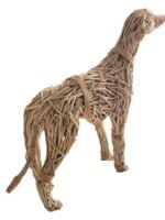 Doberman Dog Drift Wood Home Decoration