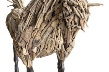 Large Horse Drift Wood Home Decoration