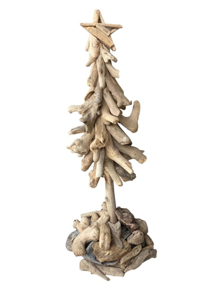 One Set Drift Wood Chrismast Trees