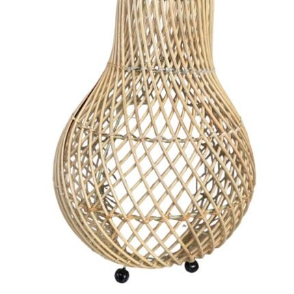 Medium Stand Rattan Lampshade