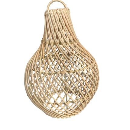 Small Long Oval Cover Rattan Lampshade