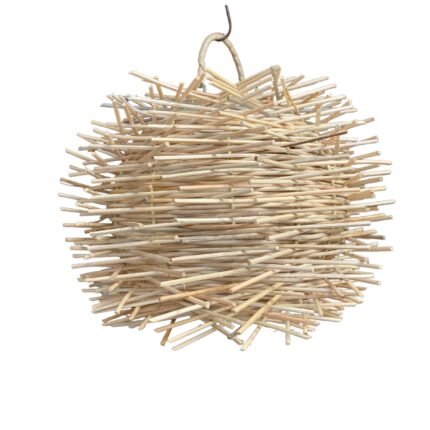 Large Long Bai Rattan Lampshade