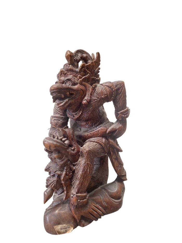 Medium Gwk Balinese Wooden Statue