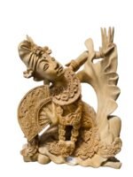 Dancing Lady Balinese Wooden Statue