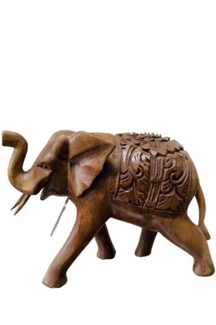 Small Elephant Balinese Wooden Statue