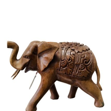 Small Elephant Balinese Wooden Statue