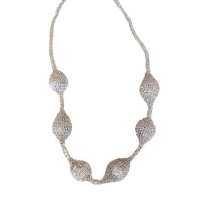 Senina Crochet Wire Necklace