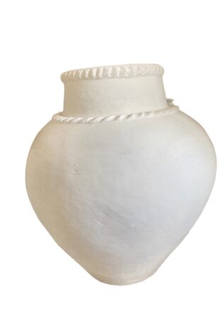 Anggrek Clay Vase