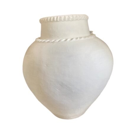 Anggrek Clay Vase