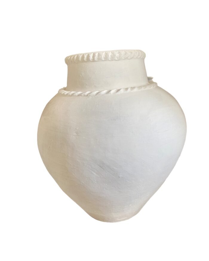 Anggrek Clay Vase