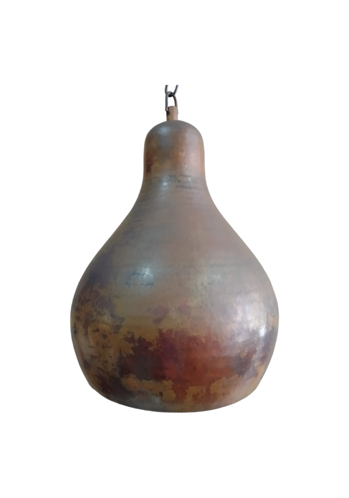 Alladin Small Dot Rustic Bali Copper Lampshade