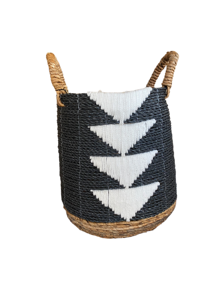 Handmade in Bali, the Bali Wicker Natural Basket offers a unique blend of style and functionality. Ideal for storing household items or as a stylish accessory for outdoor activities. Size : Height 35 cm , Diameter 30 cm | Shipping Weight : 5 kg