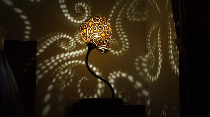 Spiral Flexibel Gourd Lamp