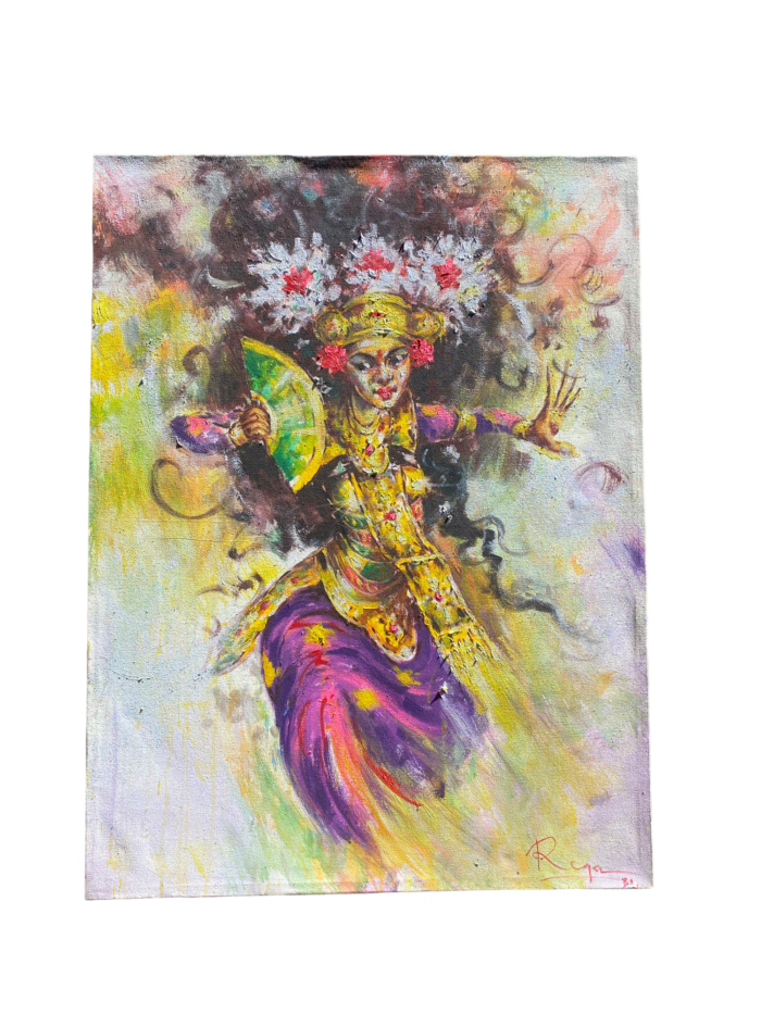 Bali Dance Art Painting