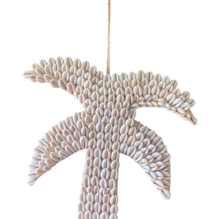 Bali Palm Tree Shell Wall Ornament