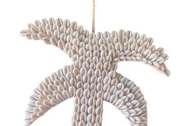 Bali Palm Tree Shell Wall Ornament