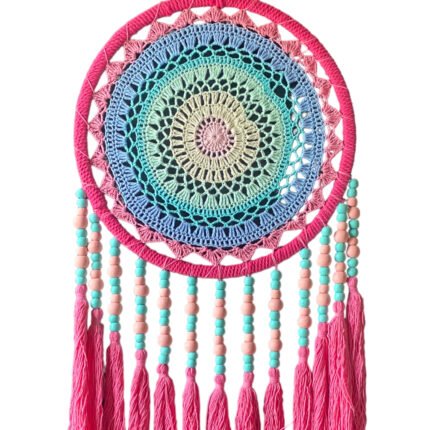 Pink Mix Bali Dream Catcher