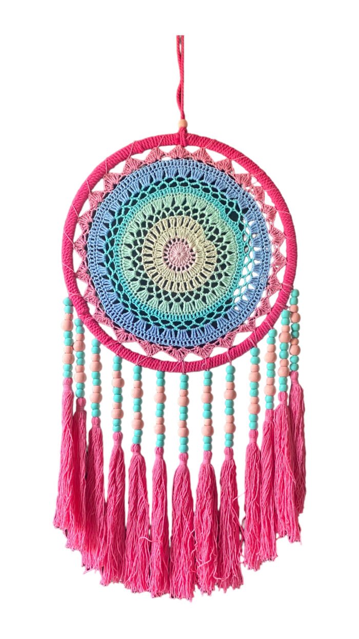 Pink Mix Bali Dream Catcher