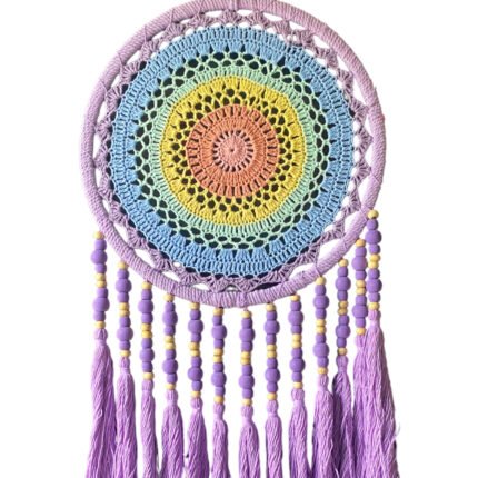 Purple Mix Bali Hanging Wall Macrame