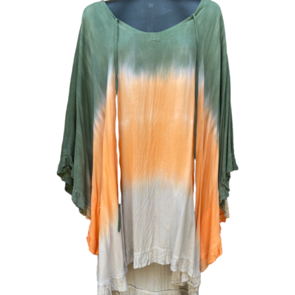 Morry Tropical Tie-dyed Bali Dress